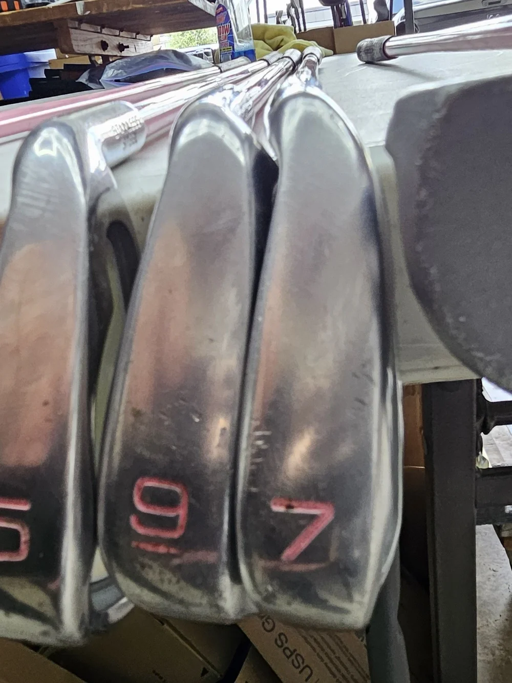 Lynx junior Girls  golf Clubs 5,6_,7 Irons. Driver And  Golfgirl Putter- RH